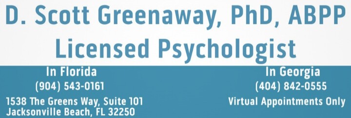 D. Scott Greenaway, Ph.D. Clinical Psychologist